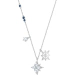 Swarovski Collier Symbolic Star, blanc, métal rhodié - 5511404