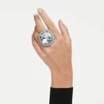 Swarovski Una Angelic Cocktailring Kissenschliff rutheniert - M5760117