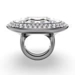 Swarovski Una Angelic Cocktailring Kissenschliff rutheniert - M5760117