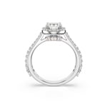 Swarovski Bague cocktail Una Angelic Ronde Argentée - M5717927