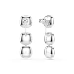 Swarovski Una Angelic Drop-Ohrhänger Kissen Weiss rhodiniert - 5754342