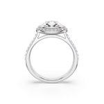 Swarovski Una Angelic Halo Ring Kissenschliff rhodiniert - M5758473