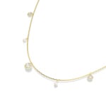 Swarovski Una Angelic Strandage Round White gold-plated - 5742380