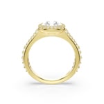 Swarovski Bague Una Angelic Coussin Plaqué or - M5762629