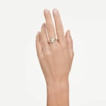 Swarovski Bague Una Angelic Coussin Plaqué or - M5762629