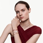 Swarovski Una Angelic Rosé / Silbrig - 5753309