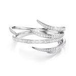 Swarovski Vienna Armreif Weiss rhodiniert