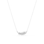 Swarovski Vienna Necklace Feather White Rhodium plated