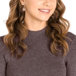 Swarovski boucles d’oreilles Vintage, métal doré rose - 5424361