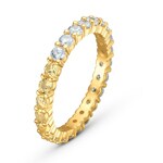 Swarovski Bague Mémoire Vittore, métal doré - M5535246