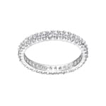 Swarovski Vittore Mémoire Ring, weiss, rhodiniert