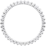 Swarovski Bague Mémoire Vittore, blanc, métal rhodié - M5028227