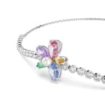 Swarovski x Ariana Grande Bracelet Flower Multicolored Rhodium plated - 5749187