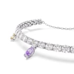 Swarovski x Ariana Grande Bracelet Multicolore Métal rhodié - 5742463