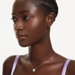 Swarovski x Ariana Grande Collier Fleur Métal rhodié - 5755817