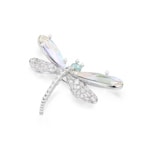 Swarovski x Ariana Grande Collier Libellule Métal rhodié - 5737429
