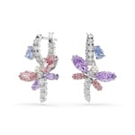 Swarovski x Ariana Grande Drop Earrings Dragonfly Rhodium plated - 5749185