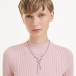 Swarovski x Ariana Grande Collier Libellule Métal rhodié - 5737424