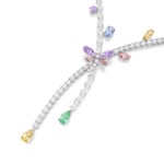 Swarovski x Ariana Grande Collier Libellule Métal rhodié - 5737424