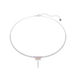 Swarovski x Ariana Grande Y-Necklace Dragonfly Rhodium plated