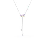 Swarovski x Ariana Grande Y-Necklace Dragonfly Rhodium plated