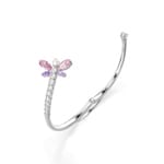 Swarovski x Ariane Grande Bangle Dragonfly Rhodium plated - M5737400