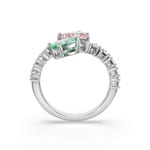 Swarovski x Ariane Grande Bague Multicolores rhodié - M5737372