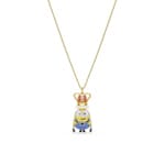Swarovski x Minions King Bob Necklace gold-plated - 5743385