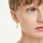 Swarovski x Minions Stuart and Banana Drop Earrings gold-plated - 5743382