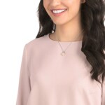 Swarovski Collier Zodiaque, Sagittaire, rose, métal rhodié - 5349221