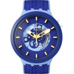 Swatch Big Bold Biosourced Bouncing Blue