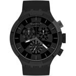 Swatch Big Bold Chrono Checkpoint Pirate Black