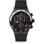 Swatch I New Chrono Magenta At Night