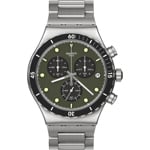 Swatch Irony Chrono Back in Khaki - YVS488G