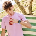 Swatch Irony Chrono Moments in Blue - YVB100