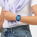 Swatch Original 41 Biosourced Brilliantly Blue - SO29S102