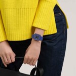 Swatch Original Bioceramic Squarely Blacklight - SO34N700