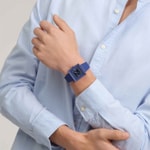 Swatch Original Bioceramic Squarely Blacklight - SO34N700