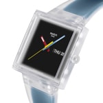 Swatch Original Biosourced What if See Thru Black? - SO38K700