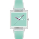 Swatch Original Biosourced What if See Thru Mint?