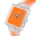 Swatch Original Biosourced What if See Thru Orange? - SO38K704