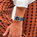Swatch Original 34 Blue Away Day Date - SO28K700
