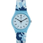 Swatch Original 34 Camoublue