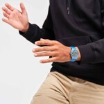Swatch Original 41 Shimmer Blue - SUOM116