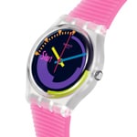 Swatch Original 34 Neon Pink Podium - SO28K111 