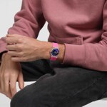 Swatch Original 34 Neon Pink Podium - SO28K111 