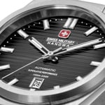 Swiss Military Hanowa Avalanche Automatique Date Argenté / Gris foncé - SMWGL0006903
