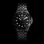 Swiss Military Hanowa Flagship Heritage Argenté / Noir - SMWGH0008501