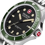 Swiss Military Hanowa Flagship Heritage Argenté / Noir - SMWGH0008506