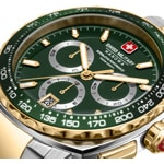 Swiss Military Hanowa Speedwell Chronograph Bicolore / Vert - SMWGI0006804